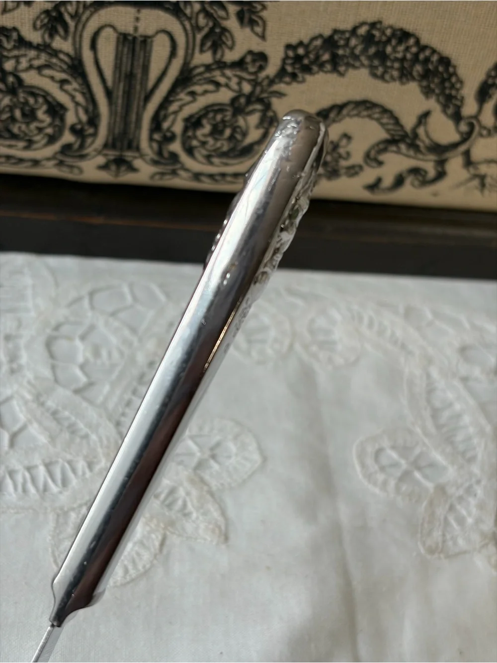 Vintage Care Bears silver stainless knife
